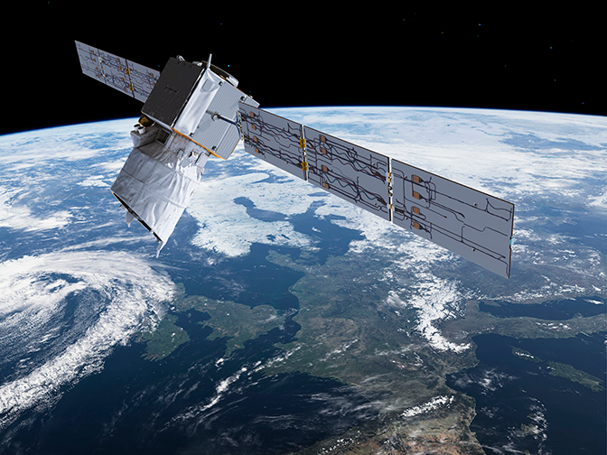 ESA Aeolus satellite, ESA/ATG medialab